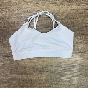 Connect Sports Bra- White